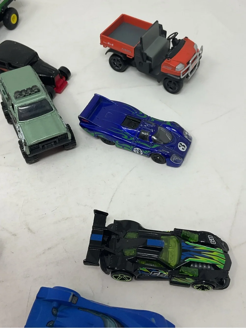 Assorted Kids Toy Cars - Red, Blue, Green, Orange, Black